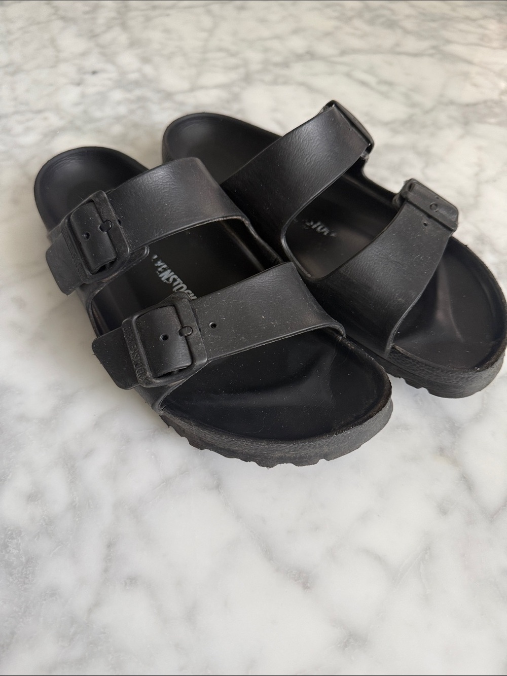Birkenstock Arizona Essentials Eva Sandal in Black - Picture 3 of 11
